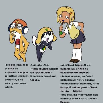 recent keroro gunso arts i did