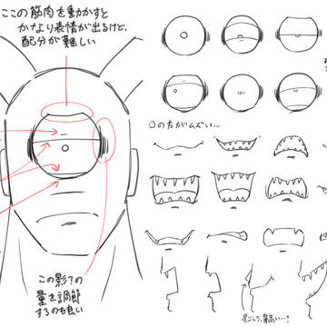 私的ジュラル星人(本体)の描き方