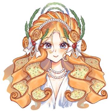 bread hair design challenge