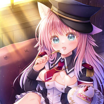 🐈🍰「…みゃう?(=^・・^=)」(ぼとぼと…)