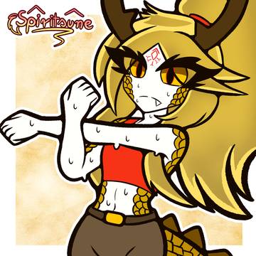 Sweaty Ainoma (OC)