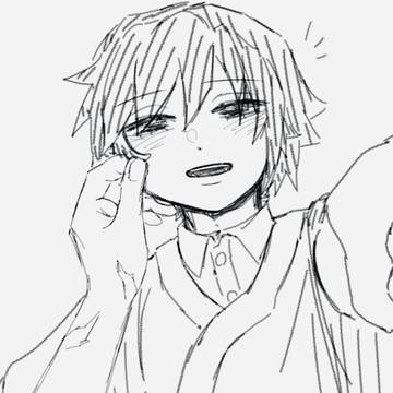 🌊さん中心描いた絵
