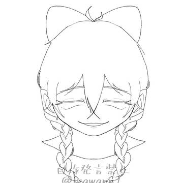 塗り絵にどーぞ🫶🏻️︎💕