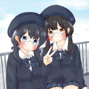 制服ちゃん。