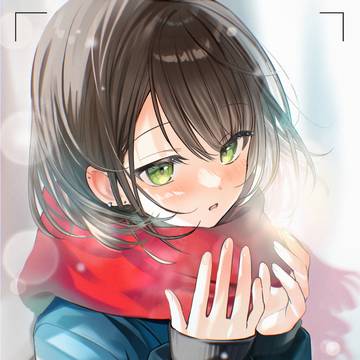 (手袋、忘れた……。)