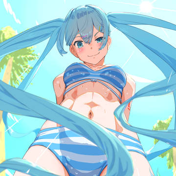 水着初音ミクさん
