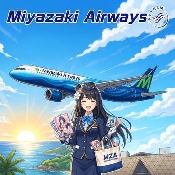 宮崎から聖地へ直行便！MZA ミヤザキエアウェイズ