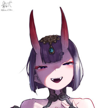 過去絵-酒呑童子
