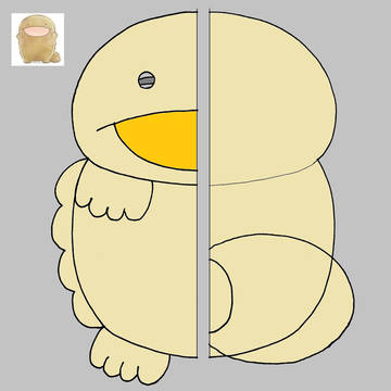 だいさんせいうおのぬいぐるみと設計図