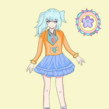 アイドルの女の子