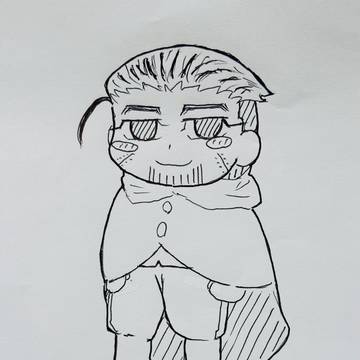 久しぶりに描いた尾形