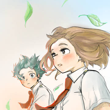 デクとお茶子