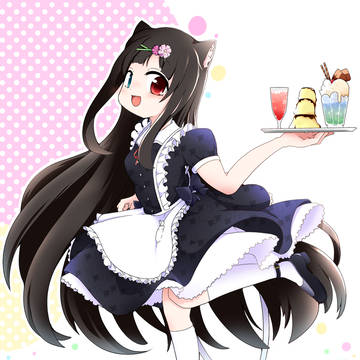 ねこみみウェイトレスさん
