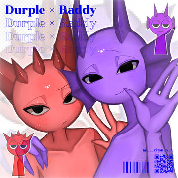 💜×❤️