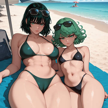 Sister's beach time 🏖️