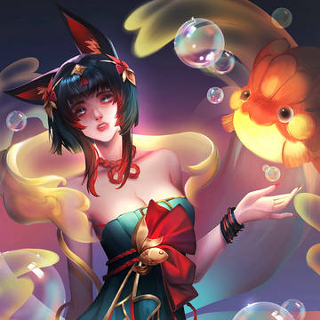 Spirit blossom spring Ahri♨️温泉阿狸