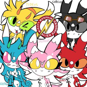 Mighty Morphin' Alien Rangers