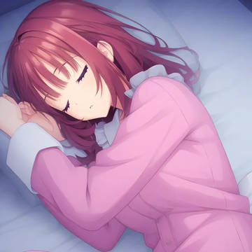 莉々子と添い寝