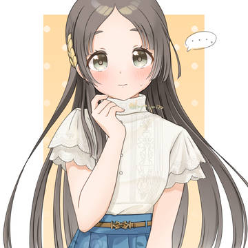 ちょっと困り顔な千奈