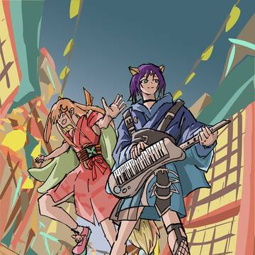超かぐや姫！が面白くて描いちゃいました