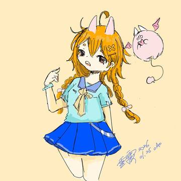 平板上色