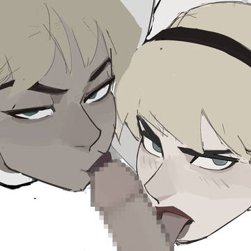 supergirl and galatea 3/3 (WIP)