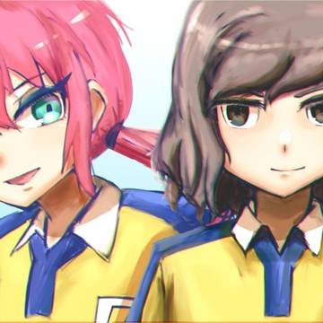 神童拓人と霧野蘭丸