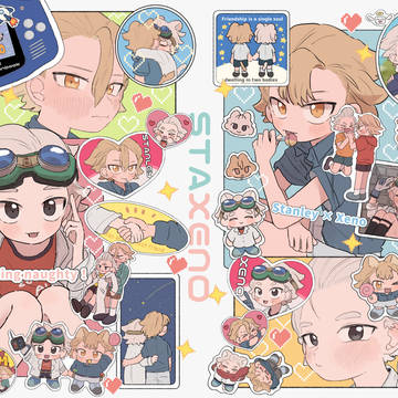 【2/1スタゼノ】新刊サンプル
