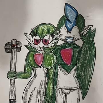 Poke-Couple selfie fun