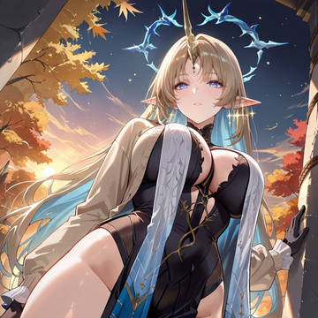 フルールドリスとの旅456: 秋園の石柱
