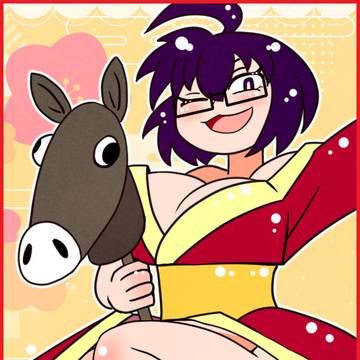 2026年1月のいよさん絵