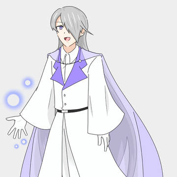 先代右手 全身絵＋α