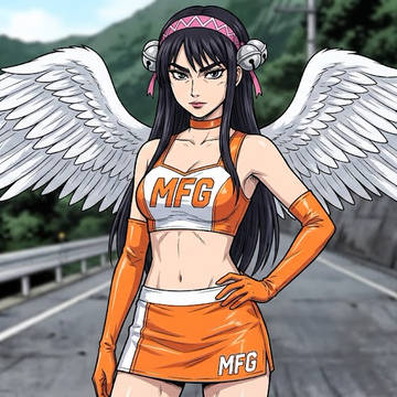 神園姉妹にMFGエンジェルスの格好をさせた結果