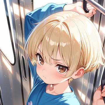電車内で伊織くん