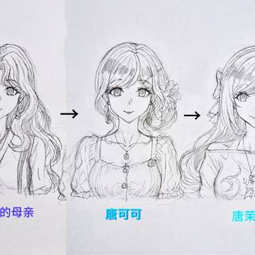 唐可可と家族三人