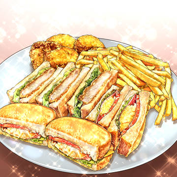 盛り盛りサンドイッチ