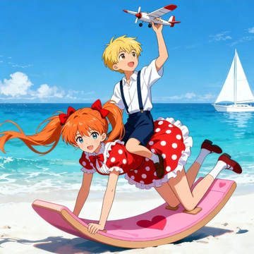#お馬さんごっこ