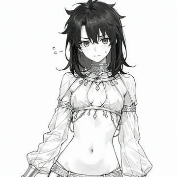 TSF落書き⑥(FGOぐだ男女性化)