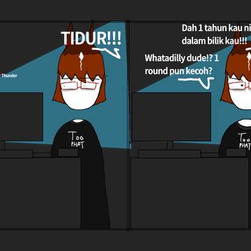 Setahun mereput main PC