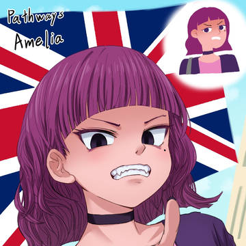 極右少女アメリアちゃん