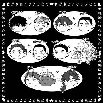 我が家のオリカプたちのあれこれ