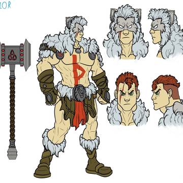 character desing of Thorden-2