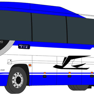 JR東海バス　H77-2501号車