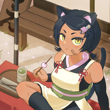 花より団子