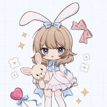 ちび幼馴染ちゃん💭🐰🎀💖