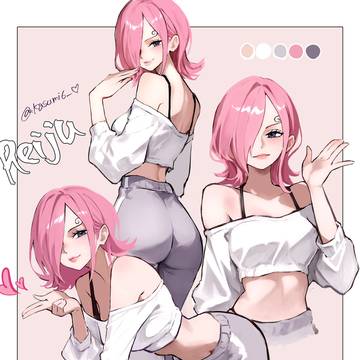ラフな格好のレイジュお姉さん
