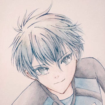 試合に向かう潔くん