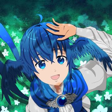 森の中の青い鳥