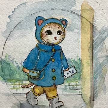 Let’s go vote-投票に行こう