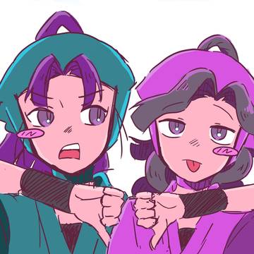 喜八郎が教育上よくないポーズをしたのでハートに変える立花先輩